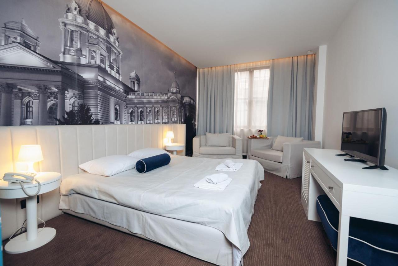 Hotel Passport เบลเกรด ภายนอก รูปภาพ
