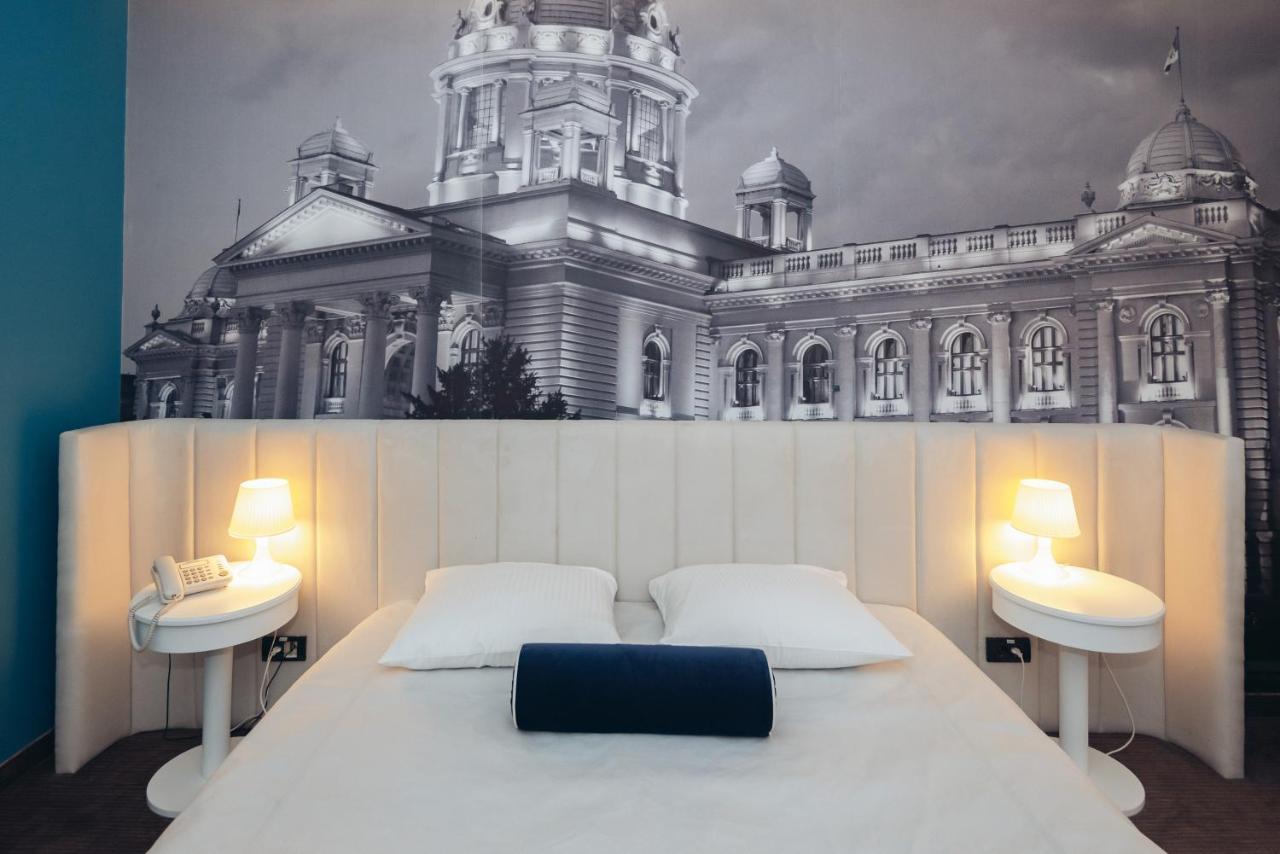 Hotel Passport เบลเกรด ภายนอก รูปภาพ