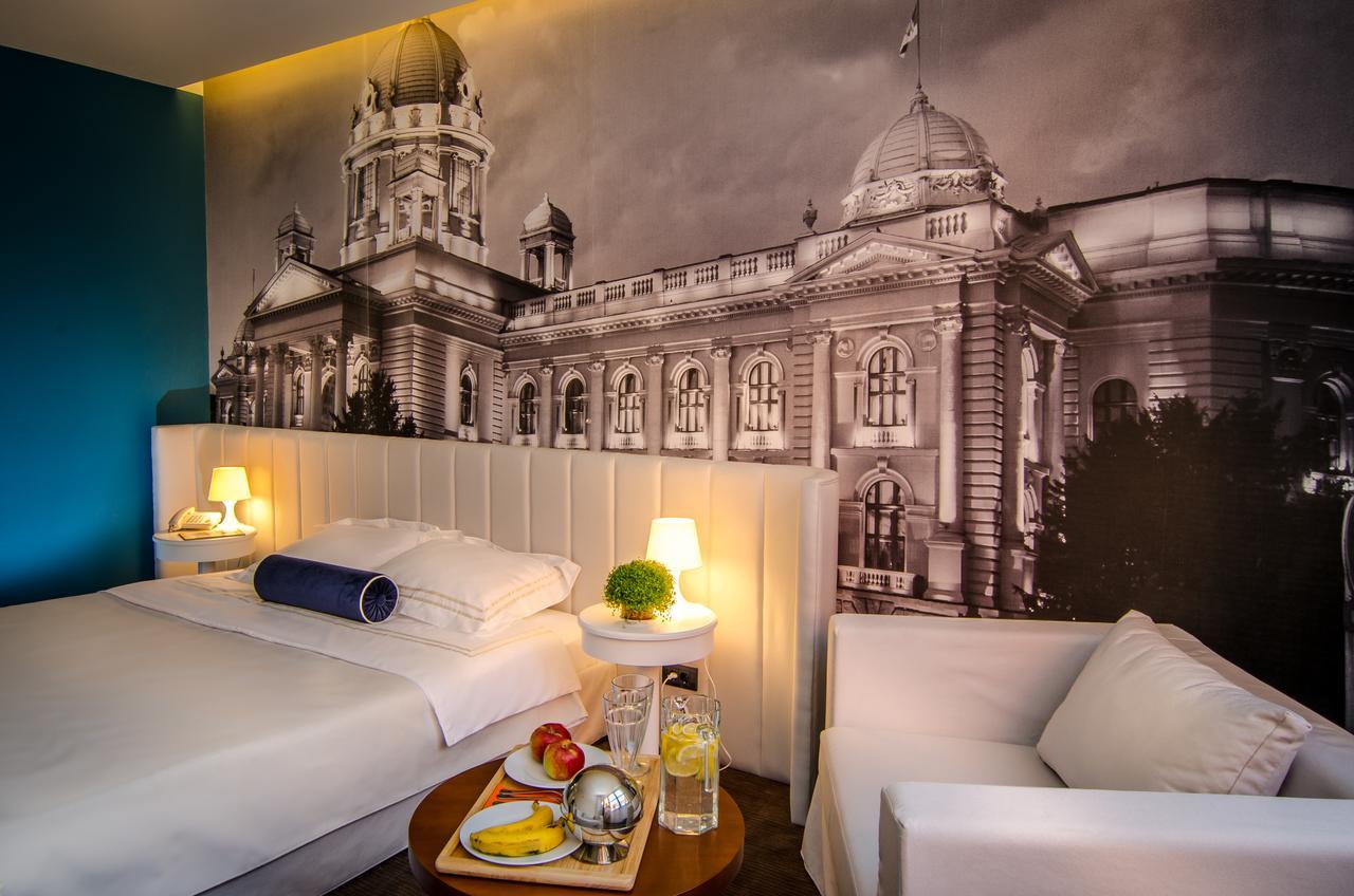 Hotel Passport เบลเกรด ภายนอก รูปภาพ